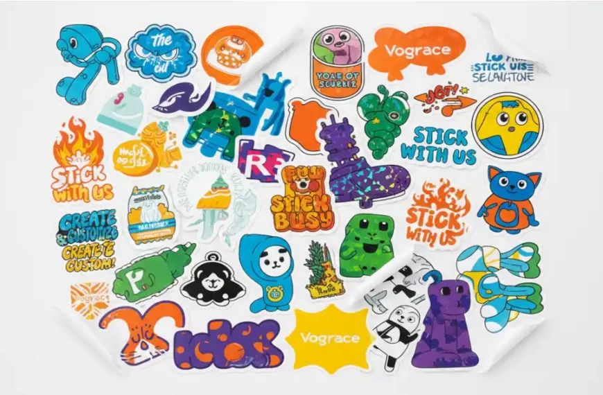 Vograce Sticker Printing – Custom Designs at Low Prices